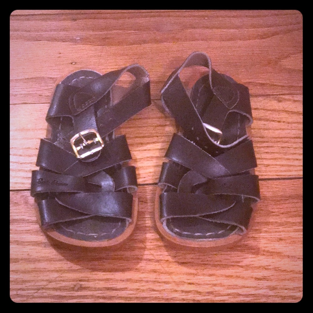 Kids saltwater sandals.